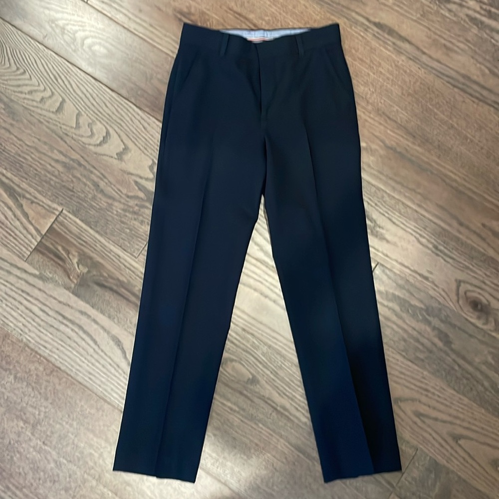 Boys Size 12 Tommy Hilfiger Navy Dress Pants Worn Once